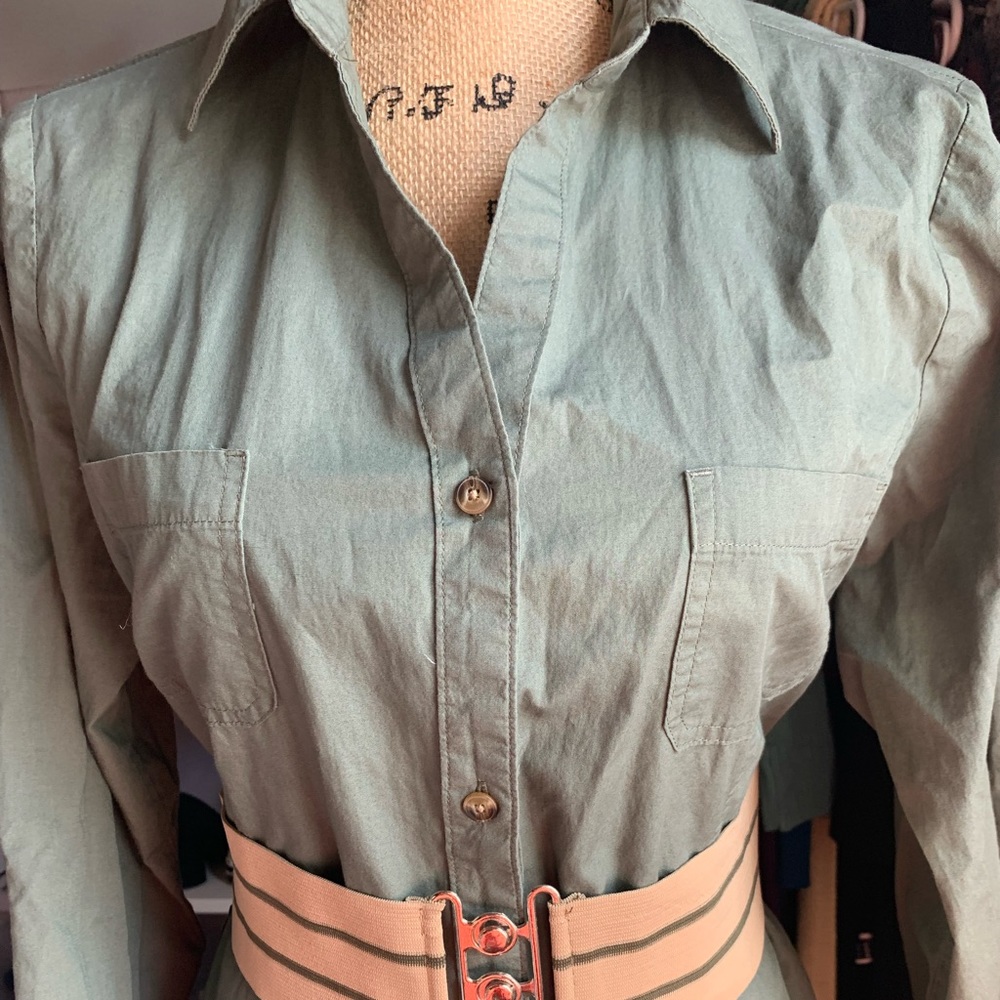 Cute shirt dress